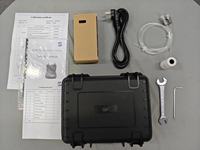 Compteur de particules d'huile portable ISO11171 ISO11218, testeur de propreté de l'huile hydraulique, analyseur de contamination par particules liquides