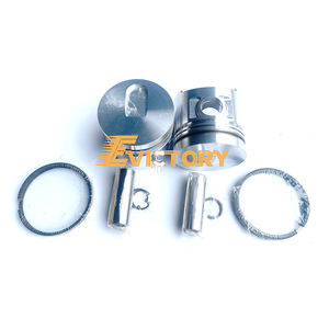 Mesin membangun kembali Kit S2E S2E2 S2E-2 untuk Mitsubishi Piston + bantalan batang Con utama + cincin Piston + Set Gasket penuh - Product Image 3