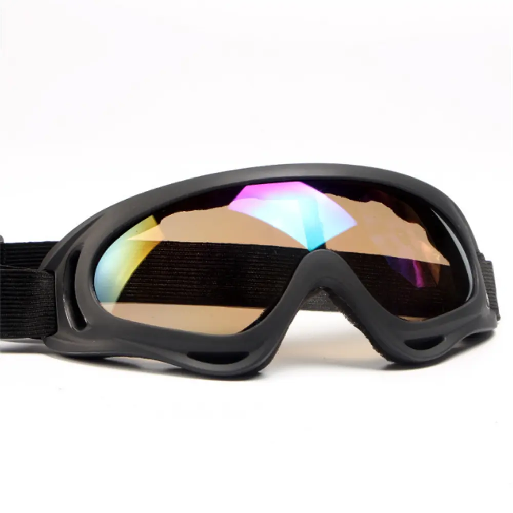 Esporte ao ar livre personalizado Ciclismo Windproof Ruber Neve Óculos Motocicleta Óculos Ski Goggles