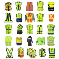 Veste de sécurité haute visibilité, multi-poches, colorée, réfléchissante, gilet de travail de sécurité, gilet réfléchissant