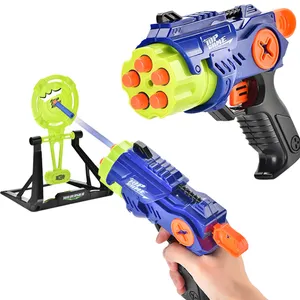 Manuel hava Blaster Eva yumuşak bomba atıcılık oyuncaklar çocuk yumuşak köpük mermi Gun silah seti çekim oyunu Boys