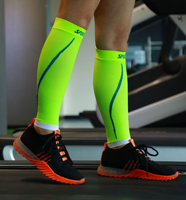En gros, Manchon de compression sans pied 20-30 mmHg pour mollets, pour hommes et femmes, manchon de sport