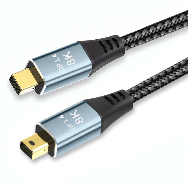 Mini to Mini Cable DP1.4 6.6 Feet - 8K Resolution Ready