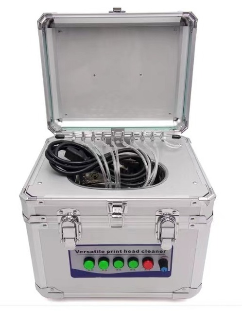 Goosam Nozzle Cleaning Machine Ultrasonic Printhead Cleaner for Epson Dx5 Dx7 Xp600 I3200 4720 Printhead Inkjet Print Head