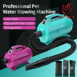 Secador de cabelo para animais de estimação com cachorro, secador removível 220v, moda