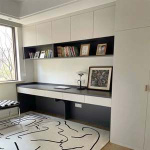 Wooden Study Table Furniture Home Office <b>Computer</b> <b>Desk</b> Home Wooden Bookcase - Product Image 4