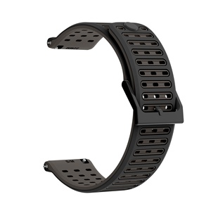 Bracelets de montre intelligente respirants et étanches en silicone double de qualité supérieure Win-Win 22 mm compatibles avec <span class=keywords><strong>Suunto</strong></span> Vertical 2 - Product Image 3