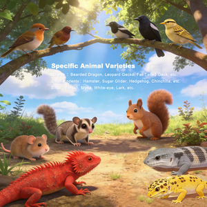 Bioforte Grillos Secos <span class=keywords><strong>de</strong></span> Teleogryllus Mitratus, Alimento <span class=keywords><strong>de</strong></span> Alta Proteína para Reptiles y Aves, Cría en Granja, para Hámsteres, Gecko Leopardo, Dragón Barbudo - Product Image 2