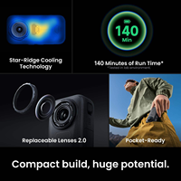 Caméra d'action panoramique 360 Insta360 X6 8K 2026, double capteur 120MP, étanche 20m, WiFi 6, stockage 64 Go, fournisseur mondial