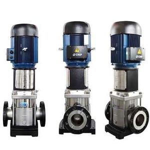 Pompe centrifuge verticale multi-étages en acier inoxydable 304, filtre de surpression d'eau pour pipeline, débit 2000 LPH, hauteur de refoulement 15 m, certifiée CE - Vente chaude - Product Image 1