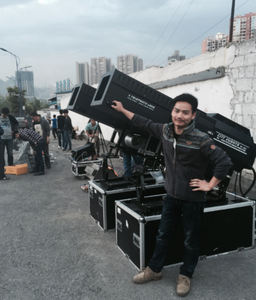 Skyward Laser Show Nube Proyección Palabras Imágenes Eslogan Publicidad Luz Inmersiva Cinemática Máquina de Proyector láser - Product Image 6