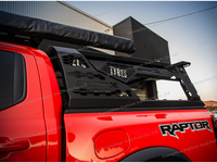 PICK-UP BULL 4X4 - Portaequipajes universal para caja de camioneta, con rodillos y cubierta, para barra antivuelco Dmax