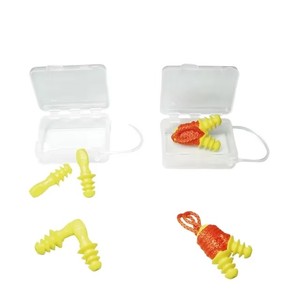 Orejeras de Protección Auditiva de PU Fabricadas en Taiwán, con Atenuación de Ruido de 27dB NRR, Ligeras y Cómodas - Product Image 1