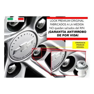 4 écrous de sécurité pour Chevrolet Tracker LS - Garantie antivol - Product Image 3