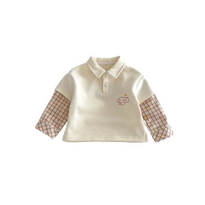 Camiseta Polo de Moda para Bebés, Estilo Primavera 2026, Diseño de Dos Piezas con Dibujos Animados para Niños, Camiseta de Primavera para Niños - Product Image 6