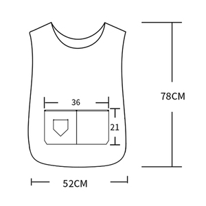 Delantal de Cocina para Restaurante, Uniforme para Cafetería, Ropa de Trabajo Transpirable, Delantal Unisex para Camarero - Product Image 4
