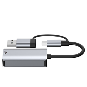 Adaptador USB 3.0/USB-C a Ethernet de Alta Calidad, Plug & Play, Hub de Aleación de Aluminio con LAN Gigabit de 2.5G/2500Mbps para <span class=keywords><strong>PC</strong></span>/<span class=keywords><strong>Mac</strong></span>/Portátil - Product Image 5
