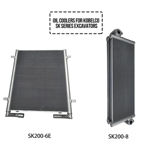 เครื่องทำความเย็นน้ำมันไฮดรอลิกสำหรับรถขุดฮิตาชิ ZX200-1 รุ่น 4448321 แกนอะลูมิเนียมสำหรับงานหนัก - Product Image 4