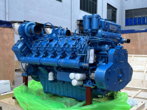 Motor SCDC Weichai Baudouin 12M33C1300-18 956kW 1800rpm 12 Cilindros, Motor Diésel Marino con CCS para Transbordadores de Pasajeros y Yates - Product Image 4