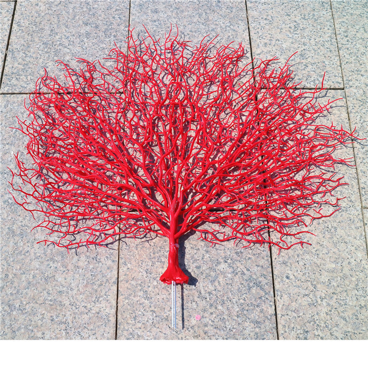 Double  Red  Coral branches