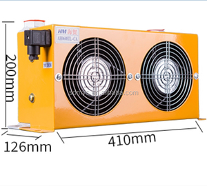 Refrigerador de óleo hidráulico, fabricante dc/ac 12v ah 0608 ah1012 carregador de calor, radiador de alumínio, refrigerador de óleo - Product Image 3