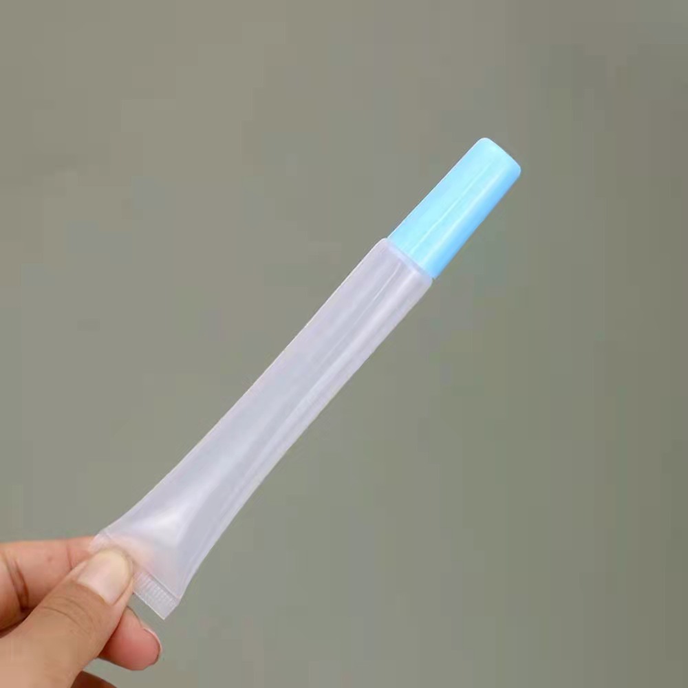 Drivworld Spot 15MLt transparent lip glaze lip gloss tube slender oblique color lip film squeeze tube Your logo