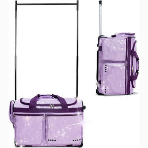 Free Sample Waterproof Professional 28 Inch Dance <b>Bag</b> with Garment Rack and <b>Wheels</b> Garment <b>Duffel</b> <b>Bag</b> for Dancer - Product Image 2