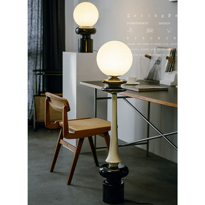 Vintage Style Floor <b>Lamp</b> Black Retro LED Ambient Lighting For Living Room Bedroom <b>Study</b> Home Decor - Product Image 4