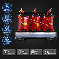 Transformador de Resina Fundida Tipo Seco Wanbo-352 16 con Ventilador Refrigerado por Aire para Distribución Trifásica en Interiores, China