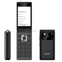 Téléphone Android à clapet personnalisé USA 4G B2/4/5/12/13/17/66/71 Téléphone Android à clapet personnalisé débloqué Téléphone à marque privée
