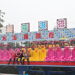 เครื่องเล่นสวนสนุกสำหรับเด็กและครอบครัว รุ่น Arab Flying Miami Ride Crazy Wave สำหรับขาย - Product Image 6