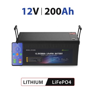 Batterie Li-ion ODM OEM 6000 cycles 100Ah 150Ah 300Ah 400Ah, pack batterie 12V 200Ah pour maison mobile, camping-car, LFP12200 12V à décharge profonde - Product Image 5
