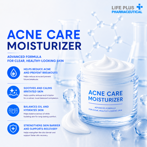 Crema Facial Hidratante para el Cuidado del Acné, Fórmula Avanzada, Loción Hidratante para una Piel Limpia y de Aspecto Saludable - Product Image 2