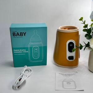 Chauffe-biberon sans fil 21 niveaux pour bébé, maintien au chaud du lait, chauffe-biberon pour bébé pour les voyages en plein air - Product Image 3
