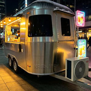 Business Ready Truck Commercial Grade Food Trailer Crepe Waffle Dessert Cart - Product Image 5