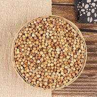 Huaran épices chinoises en gros graines de coriandre séchées jaunes entières pour la cuisson des aliments