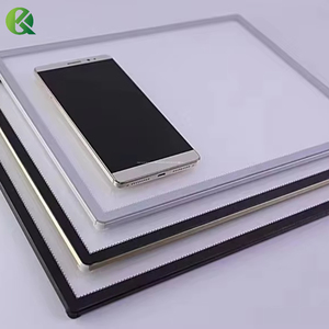 Boîte à lumière rectangulaire en aluminium rétroéclairée avec verre trempé A4 pour <span class=keywords><strong>affiche</strong></span> de <span class=keywords><strong>film</strong></span>, cadre mince à clipser, LED, utilisation intérieure 10-39W - Product Image 3