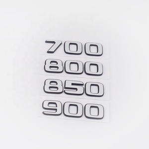 מדבקות לוגו מותאמות אישית w464 ו-w465 מדבקות בצורת 700, <span class=keywords><strong>800</strong></span>, סט 900 מדבקות לוגו אחורית מדבקות הלוגו האחורי - Product Image 3