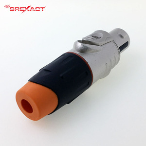 Conector Speakon hembra de 4 pines de latón 40A para aplicaciones de audio y video - Product Image 4