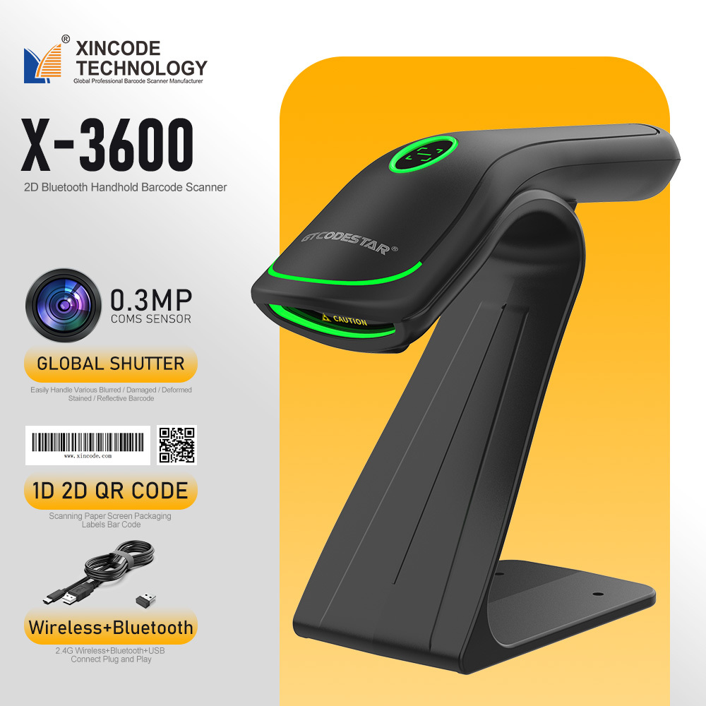 X-3600 2D Inalámbrico Bluetooth 605G