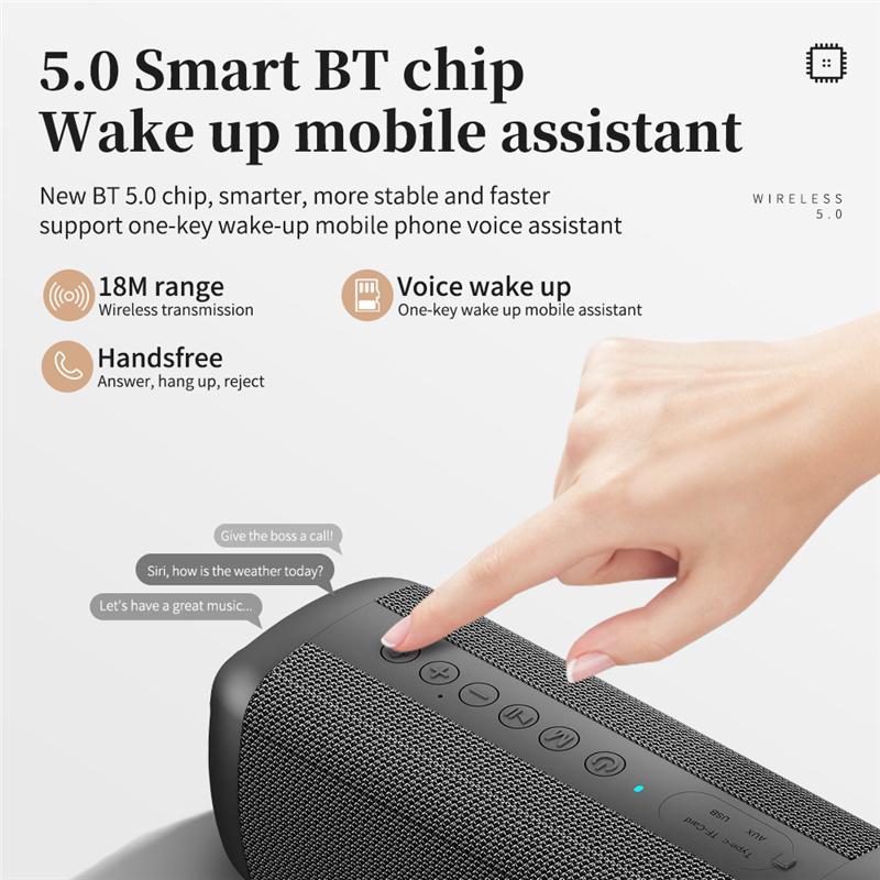 Cyboris S6 Shower Speaker Hands Free Call Built In Microphone Remote Control Mobile Assistant Wake Up IPX7 Waterproof Boombox