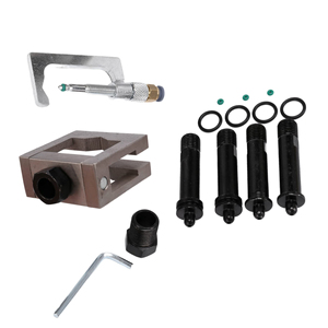 Outil de réparation d'éléments de pompe à injection Common Rail E1024004, support universel pour <span class=keywords><strong>injecteur</strong></span> de carburant, dispositif de retour <span class=keywords><strong>diesel</strong></span> - Product Image 2
