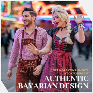 Chemise bavaroise sur mesure pour homme, chemise à carreaux verts à manches longues, col rabattu, chemise décontractée pour Lederhosen allemands - Product Image 3