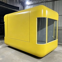 Camionnette alimentaire en aluminium sur mesure de 3 m/9,84 pi, remorque de concession avec double essieu tandem pour pizza, bonbons, grillades, certifiée ISO9001