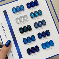 Kit de vernis à ongles gel effet œil de chat 10 couleurs/ensemble, très bonne qualité, automne-hiver, OEM ODM, haute qualité, sans TPO, professionnel