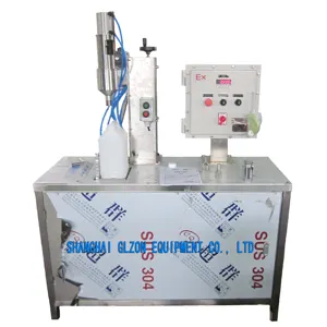 Automatic price 18, 19, 20 liters paint, chemical oil, jam, vegetable filling and capping machine