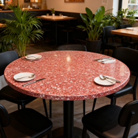Dalles de terrazzo artificielles faites à la main, terrazzo de luxe, revêtement de sol en terrazzo sur mesure pour l'intérieur d'un appartement