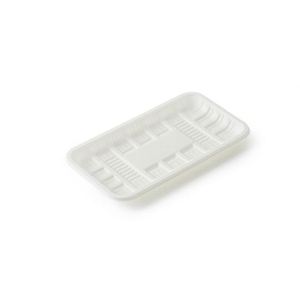 Barquette alimentaire jetable biodégradable en amidon de maïs - Product Image 2