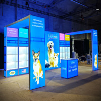 Boîte à lumière LED portable personnalisée Detian, cadre en aluminium, fond rétroéclairé pour photomaton, support d'affichage pour la publicité commerciale, boîtes à lumière