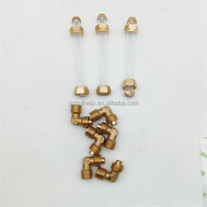 유압 예비 부품 오일 레벨 게이지 203-60-31160 팔꿈치 203-60-31100 PC150-5 PC200-8 PC300-8 굴삭기 오일 탱크 게이지 - Product Image 5